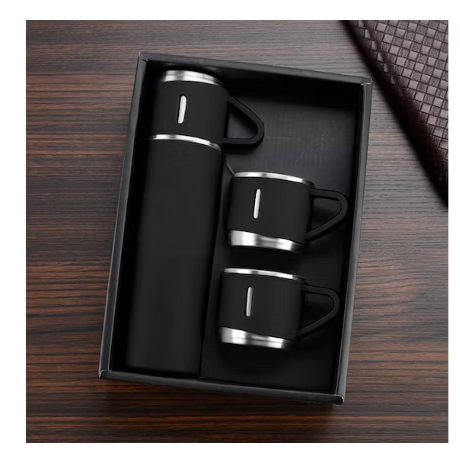 Termo Térmico Con 3 Vasos