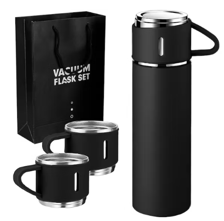 Termo Térmico Con 3 Vasos